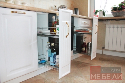 Классическая белая кухня