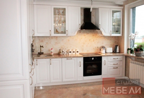 Классическая белая кухня