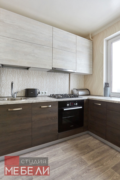 Эргономичная кухня из ЛДСП