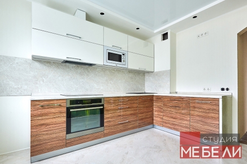 Комбинированная кухня из пластика