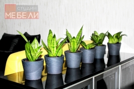 Яркая желтая кухня