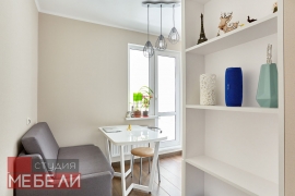 Эргономичная угловая кухня из постформинга