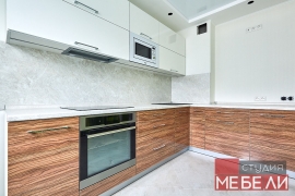 Комбинированная кухня из пластика