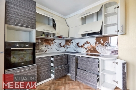 Теплая «кофейная» кухня