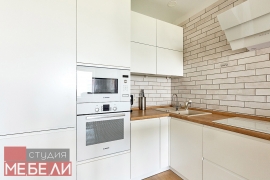 Лаконичная угловая кухня