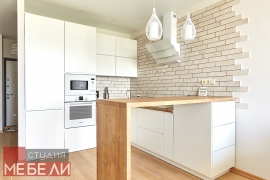 Лаконичная угловая кухня