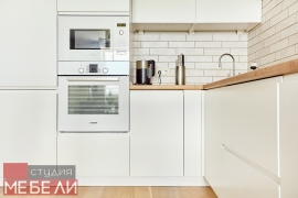 Лаконичная угловая кухня