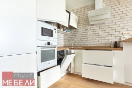 Лаконичная угловая кухня