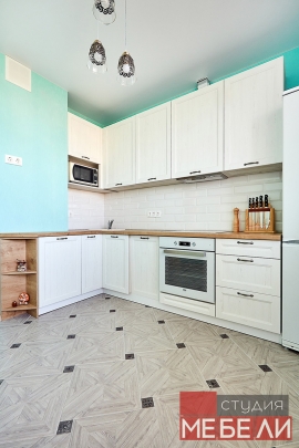 Классическая белая кухня для любого интерьера